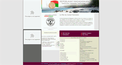 Desktop Screenshot of consulatmadagascarmaroc.com